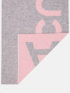 TORONTY Logo Jacquard Wool Scarf Muffler Pink CA0154 - ACNE STUDIOS - BALAAN 5