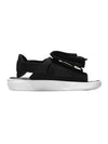 Jordan LS Slide Sandals White Black - NIKE - BALAAN.