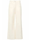 FILTRO Cotton Pants Ecourt 2425136081 001 - MAX MARA - BALAAN 1