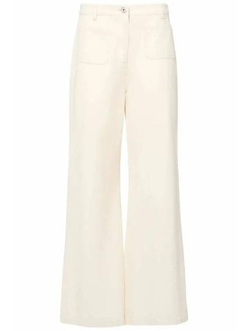 FILTRO Cotton Pants Ecourt 2425136081 001 - MAX MARA - BALAAN 1