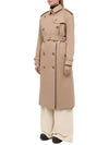 Women's Gabardine Loopback Trench Coat Beige - BURBERRY - BALAAN 4