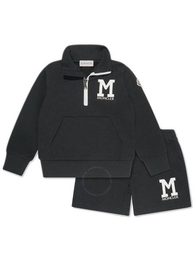 Moncler Boys Monogram Tracksuit Set Size 10Y - MONCLER - BALAAN 1