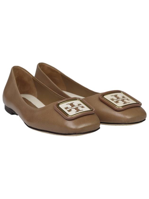 Georgia Ballet Flat Brown - TORY BURCH - BALAAN 2