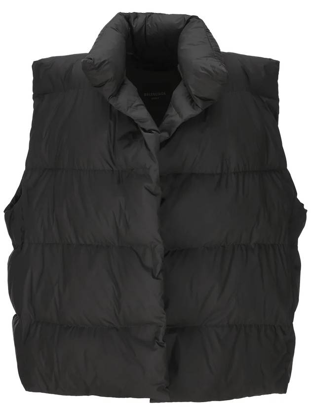 Wrap Puffer Padded Vest Black - BALENCIAGA - BALAAN 2