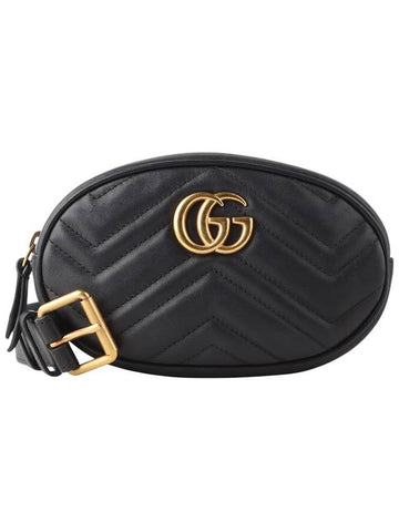 476434 GG Marmont Matelasse Belt Bag 34094K - GUCCI - BALAAN 1