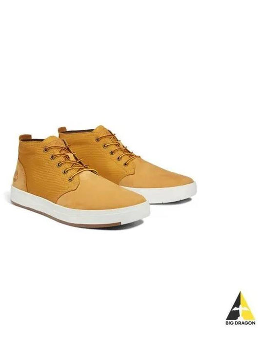 Men s Davis Square Chukka Sneakers Yellow TB0A1OI32311 - TIMBERLAND - BALAAN 1