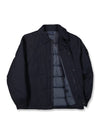 Ghost Piece O-Ventile Down Jacket Navy - STONE ISLAND - BALAAN 1