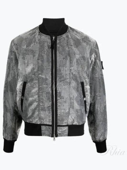 Shadow Project Zipped Bomber Jacket Black - STONE ISLAND - BALAAN 2