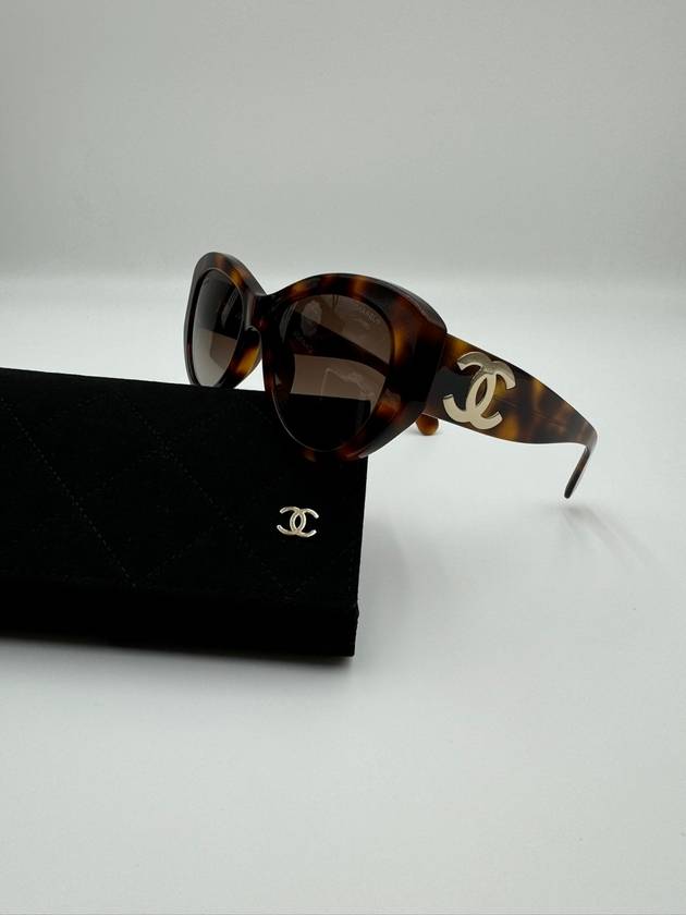 Eyewear Butterfly Sunglasses Brown CH5492 1295 - CHANEL - BALAAN 9