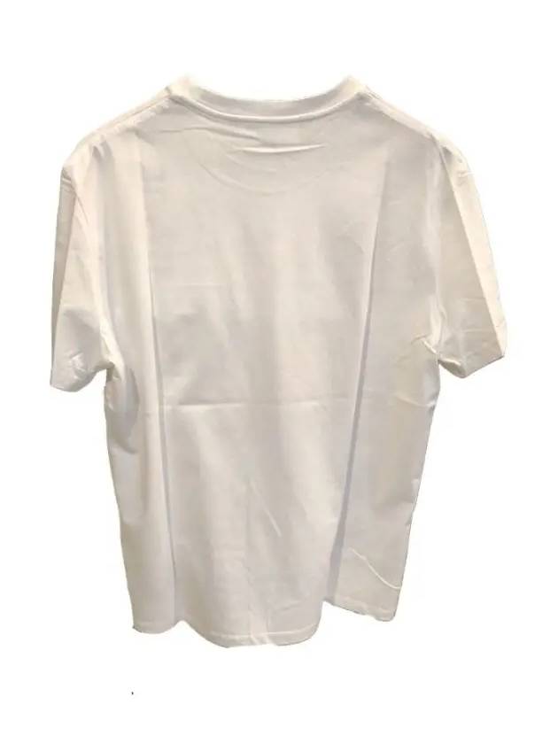 Taxi Driver Short Sleeve T-Shirt White - NEIL BARRETT - BALAAN 4