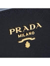 Logo Saffiano Tote Bag Black - PRADA - BALAAN 6