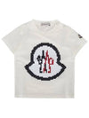 Kids Logo Motif T Shirt 8C000038790N 034 - MONCLER - BALAAN 1