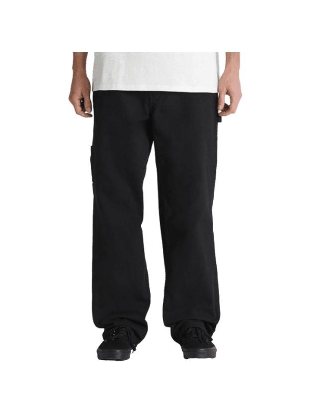 Drill Chore Carpenter Vintage Wash Straight Pants Black - VANS - BALAAN 1