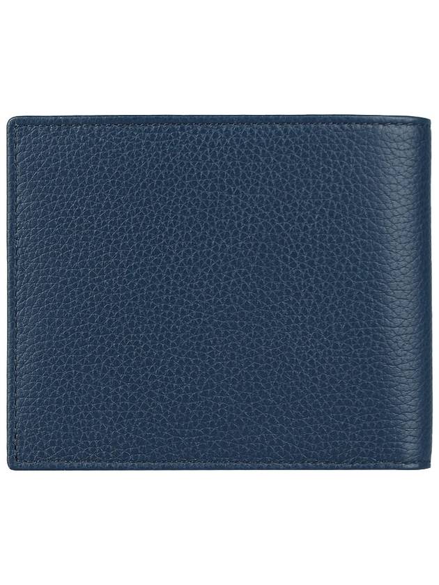 Meisterstuck Soft Grain Half Wallet Navy - MONTBLANC - 4