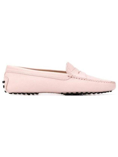 Women's Gommino Leather Driving Shoes Pink - TOD'S - BALAAN 2