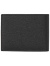 Gancini Bifold Half Wallet Black - SALVATORE FERRAGAMO - BALAAN 3