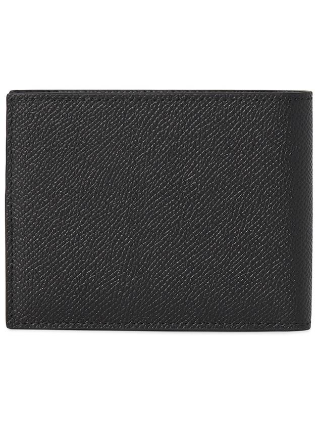 Gancini Bifold Half Wallet Black - SALVATORE FERRAGAMO - BALAAN 3