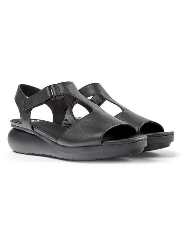 Balloon Wedge Sandals Black - CAMPER - BALAAN 2