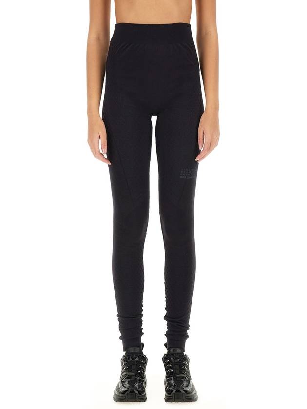 LEGGINGS WITH LOGO - MAISON MARGIELA - BALAAN 8