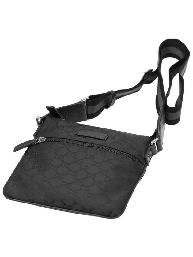 Micro GG Ssima Canvas Messenger Bag Black - GUCCI - BALAAN 5