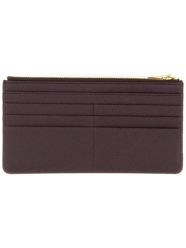 Dauphine Zipper Card Holder BI1265A1001 - DOLCE&GABBANA - BALAAN 3