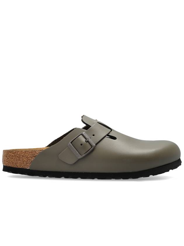 Birkenstock Slides Boston BS, Men's, Grey - BIRKENSTOCK - BALAAN 1