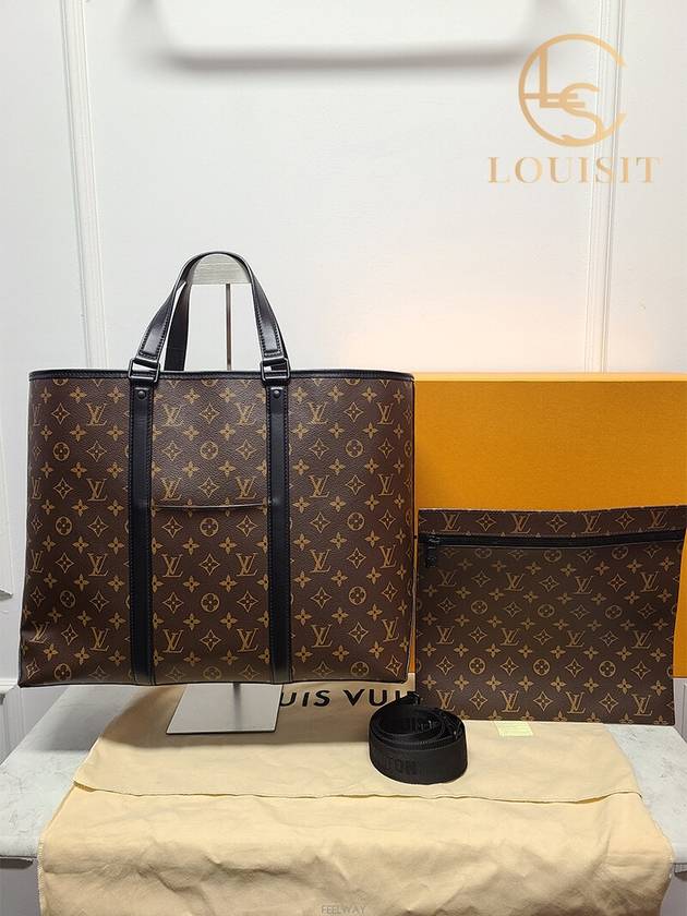 Used luxury goods Louis It Monogram Macassar Weekend Tote Cross Bag - LOUIS VUITTON - BALAAN 7