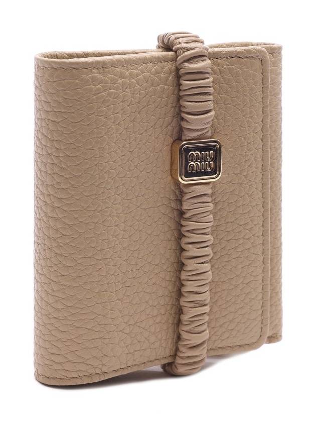 Women s Logo Loop Half Wallet 5MH051 2CSK F03WC 24F - MIU MIU - BALAAN 3