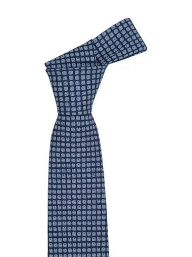 Ferragamo tie 350951 0768635 F NAVY - SALVATORE FERRAGAMO - BALAAN 1