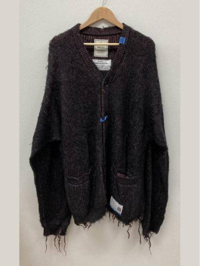 Logo Patch Knit Cardigan Black - MAISON MIHARA YASUHIRO - BALAAN 2