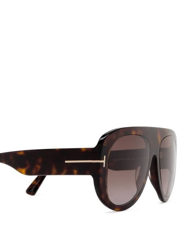 Eyewear Cecil Tortoiseshell D Frame Sunglasses FT1078 - TOM FORD - BALAAN 4