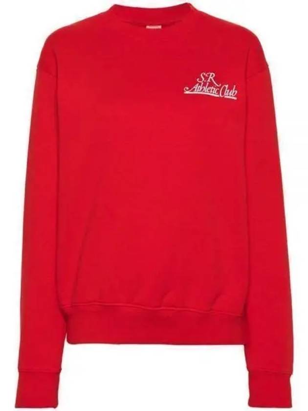 Prep Logo Print Sweatshirt Red CRAW2349SR 1218417 - SPORTY & RICH - BALAAN 1