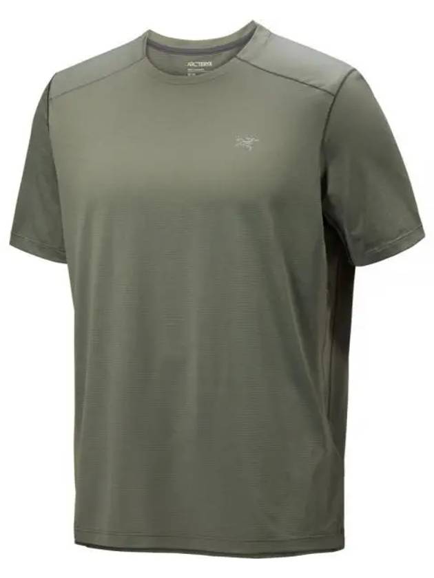 Cormac Logo Crew Neck Short Sleeve T-Shirt Forage Heather - ARC'TERYX - BALAAN 2