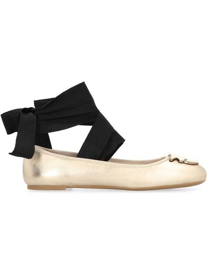 Pinko Gioia Leather Ballet Flats - PINKO - BALAAN 2