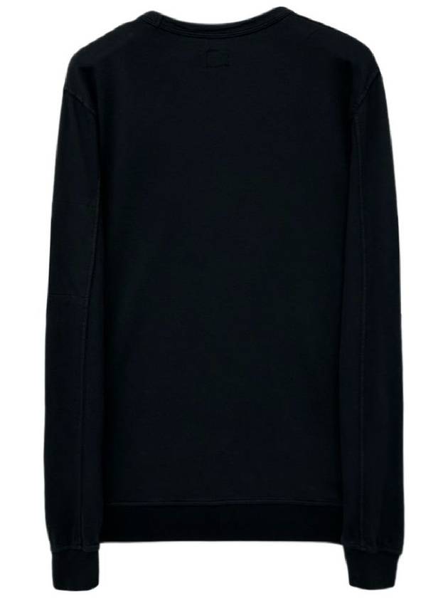 Lens Wappen Cotton Sweatshirt Black - CP COMPANY - BALAAN 3