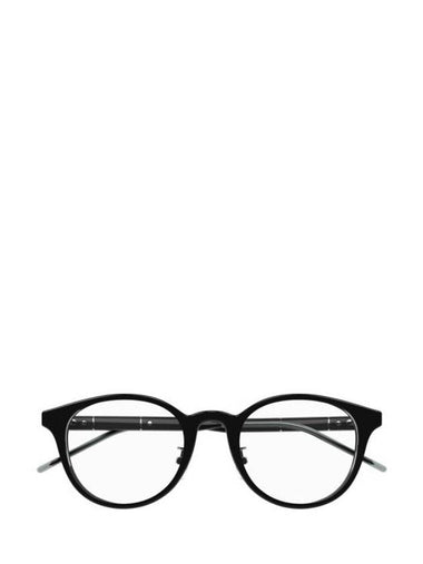 Eyewear Round Acetate Eyeglasses Black - GUCCI - BALAAN 1