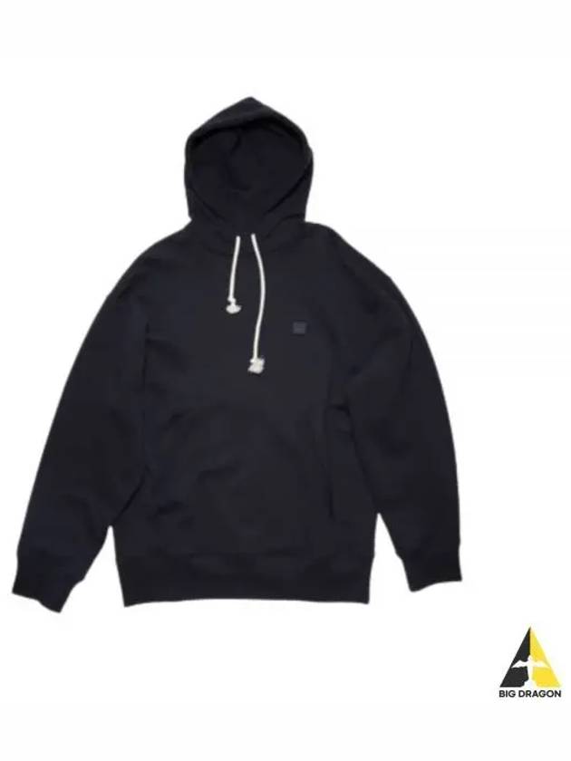 Nash Face Patch Hoodie Black - ACNE STUDIOS - BALAAN 2