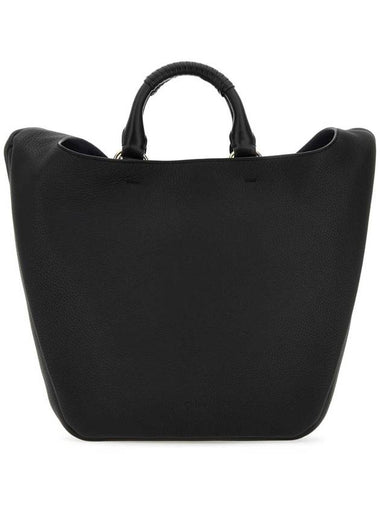 Deia Medium Hobo Tote Bag Black - CHLOE - BALAAN 1