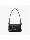 ORB Logo Shoulder Bag Black - VIVIENNE WESTWOOD - BALAAN 3