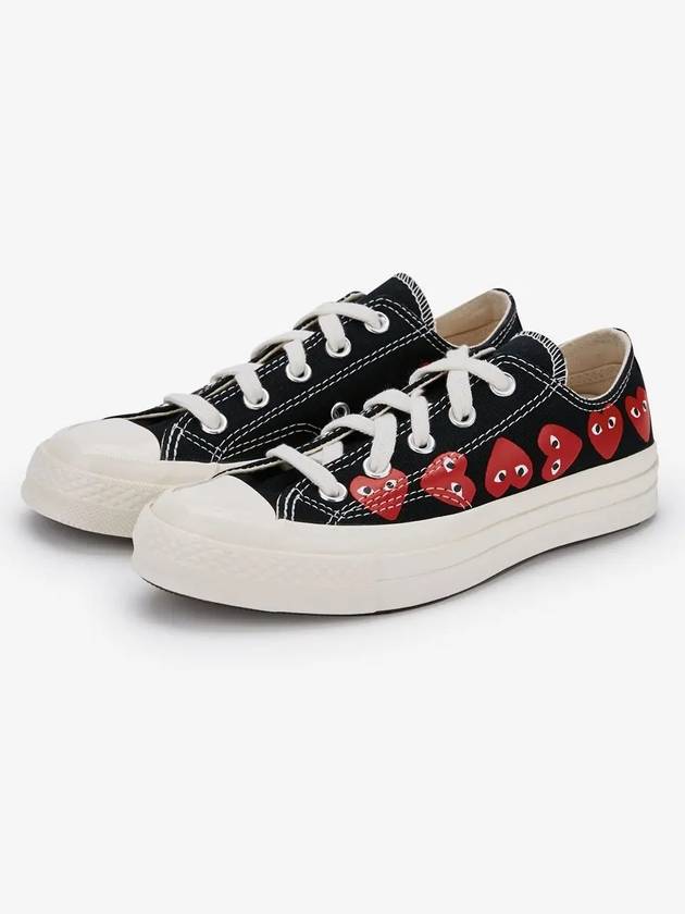 Heart Logo Chuck Taylor All Star Low Top Sneakers Black - COMME DES GARCONS PLAY - BALAAN 3