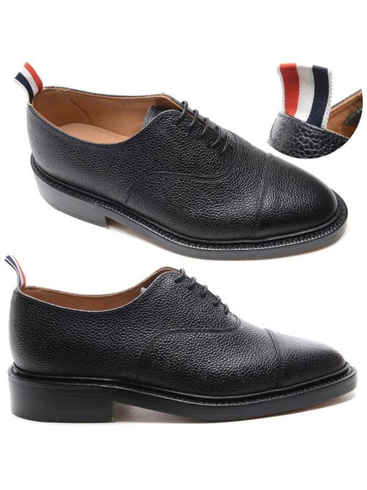 Men's Three-Stripe Tab Oxford Black - THOM BROWNE - BALAAN 2