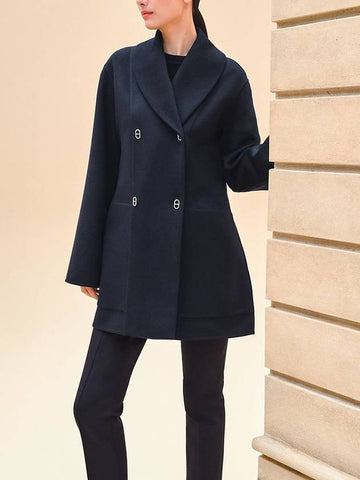 Supple pea coat H4E0192D9H534 - HERMES - BALAAN 1