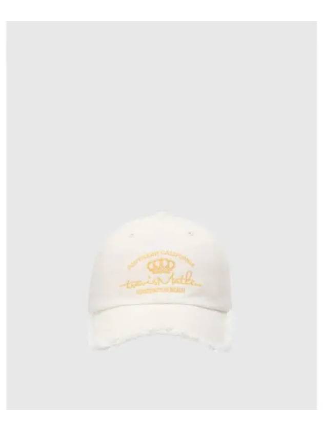 TRAVISMATHEW Women s Ball Cap Ivory - TRAVIS SCOTT - BALAAN 1