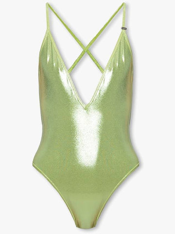 The Attico One-piece Swimsuit, Women's, Green - THE ATTICO - BALAAN 1