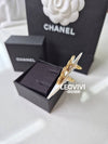 CC logo heart earrings gold color earrings ABC948 - CHANEL - BALAAN 7