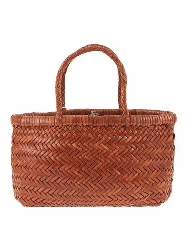 8809 TAN MINI FLAT GORA Women Tote Bag - DRAGON DIFFUSION - BALAAN 1