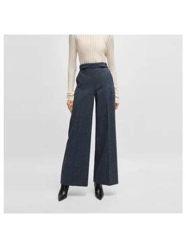 Women s wool blend wide pants 50528606 405 - BOSS - BALAAN 1