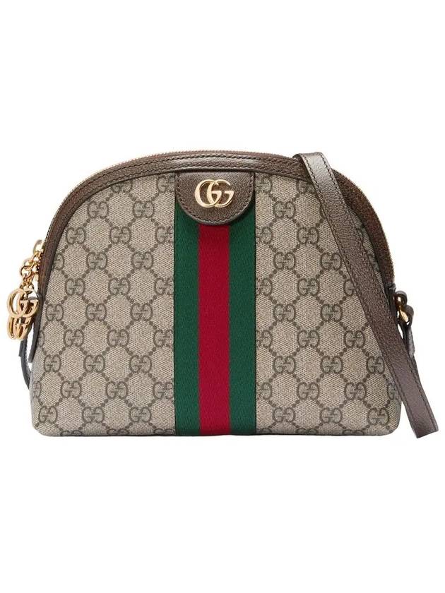 Ophidia GG Shoulder Bag Beige Ebony - GUCCI - BALAAN 3