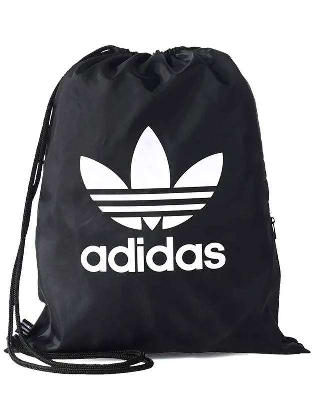 Trefoil Gym Bag Black - ADIDAS - BALAAN 4