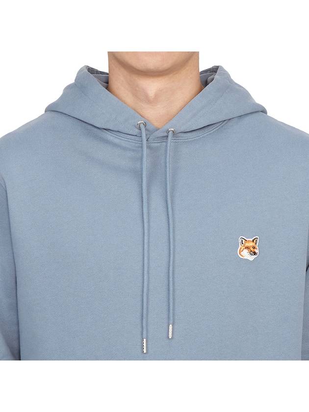 Fox Head Patch Regular Hoodie Light Blue - MAISON KITSUNE - BALAAN 6